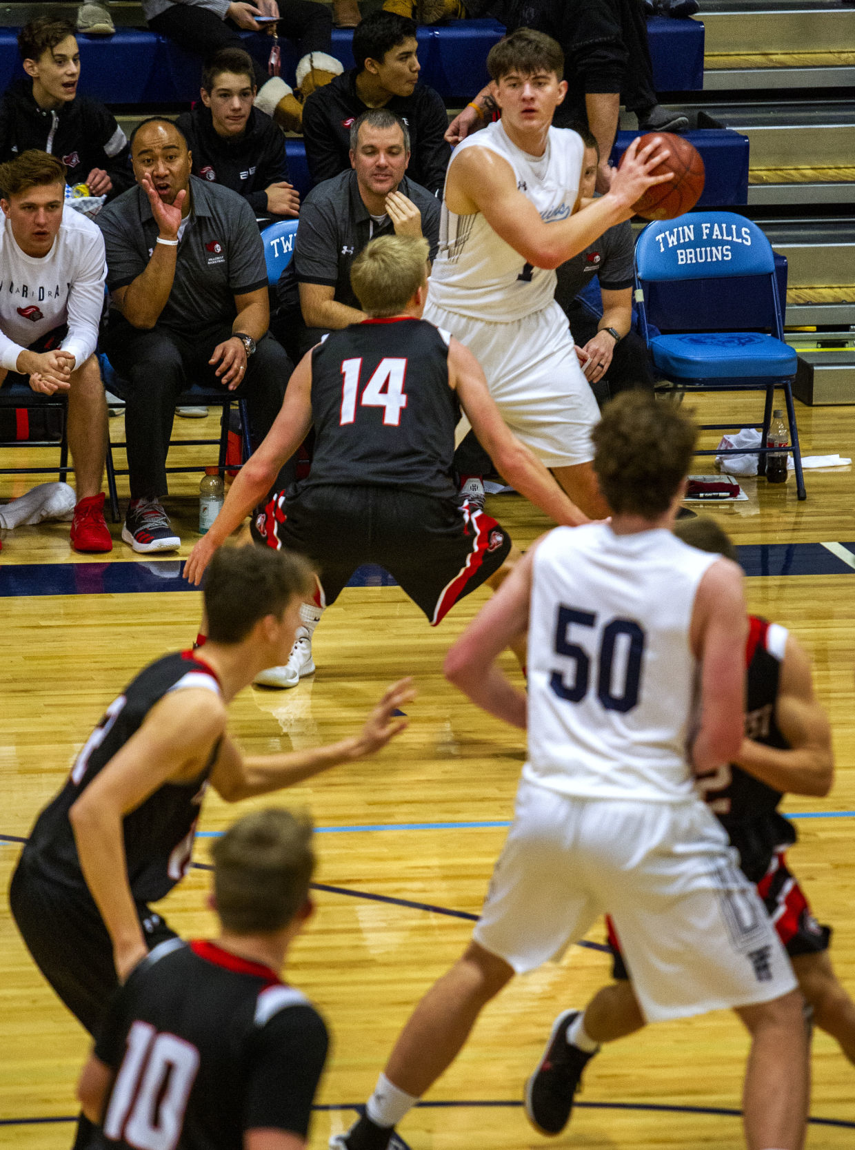 Twin Falls vs Hillcrest basketball